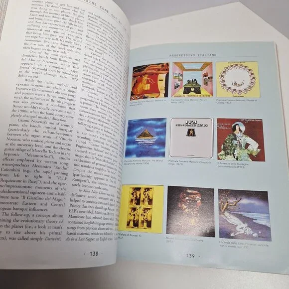 Mountains Come Out of the Sky Illustrated History of Prog Rock Used Library Book - Picture 16 of 16